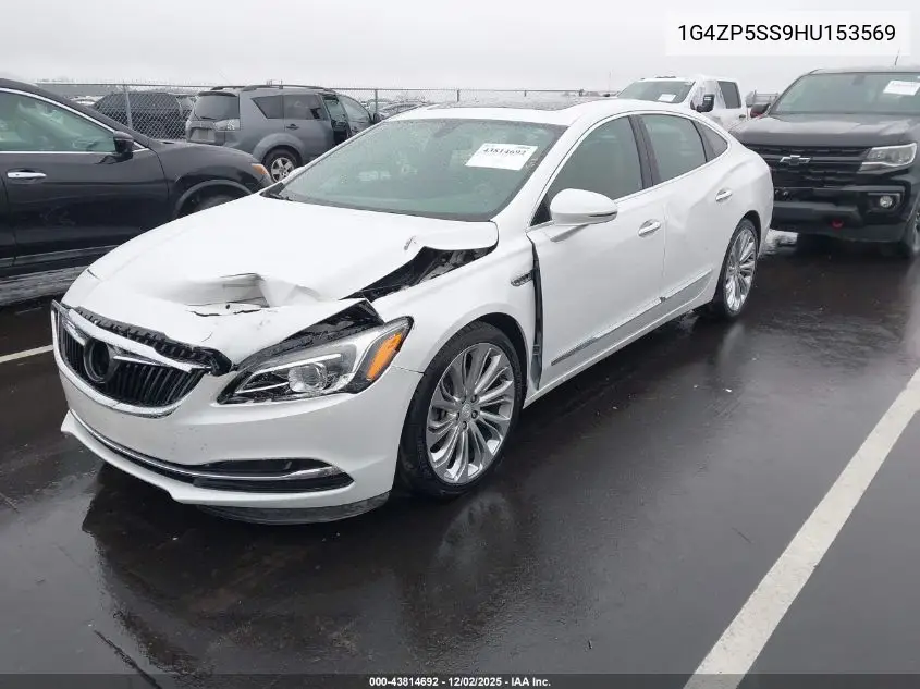1G4ZP5SS9HU153569 2017 Buick Lacrosse Essence