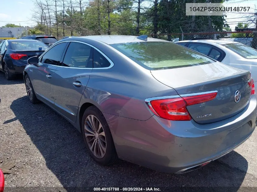 1G4ZP5SSXJU148757 2018 Buick Lacrosse Essence