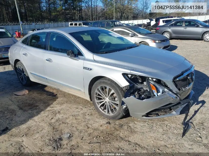 1G4ZP5SS6JU141384 2018 Buick Lacrosse Essence