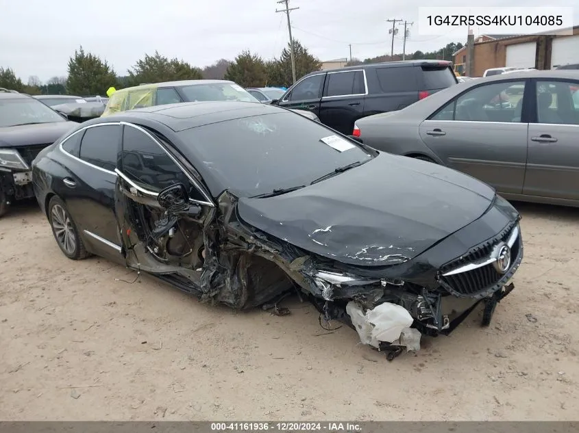 2019 Buick Lacrosse Awd Essence VIN: 1G4ZR5SS4KU104085 Lot: 41161936