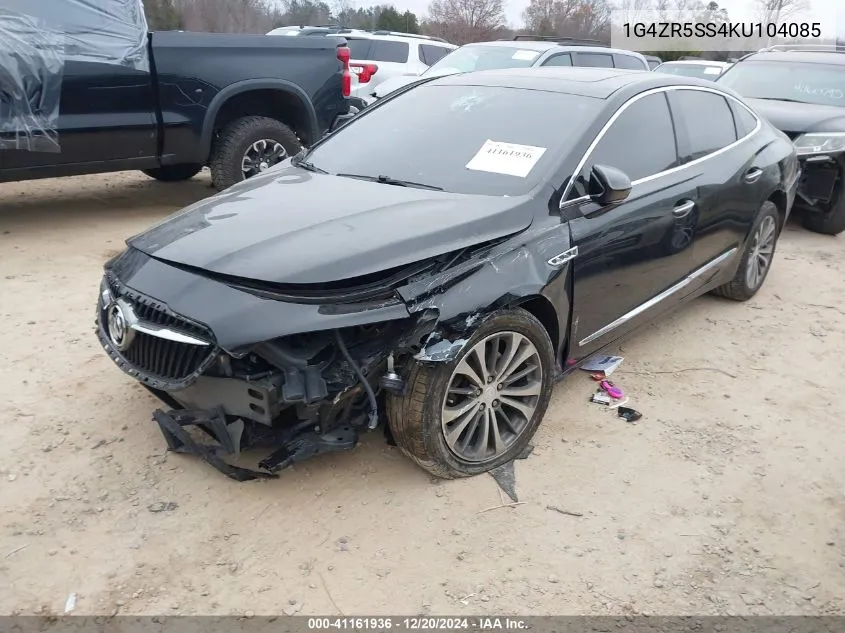 2019 Buick Lacrosse Awd Essence VIN: 1G4ZR5SS4KU104085 Lot: 41161936