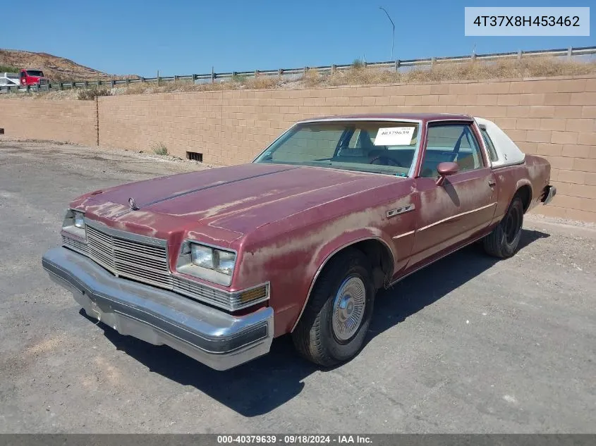 1978 Buick Lesabre VIN: 4T37X8H453462 Lot: 40379639