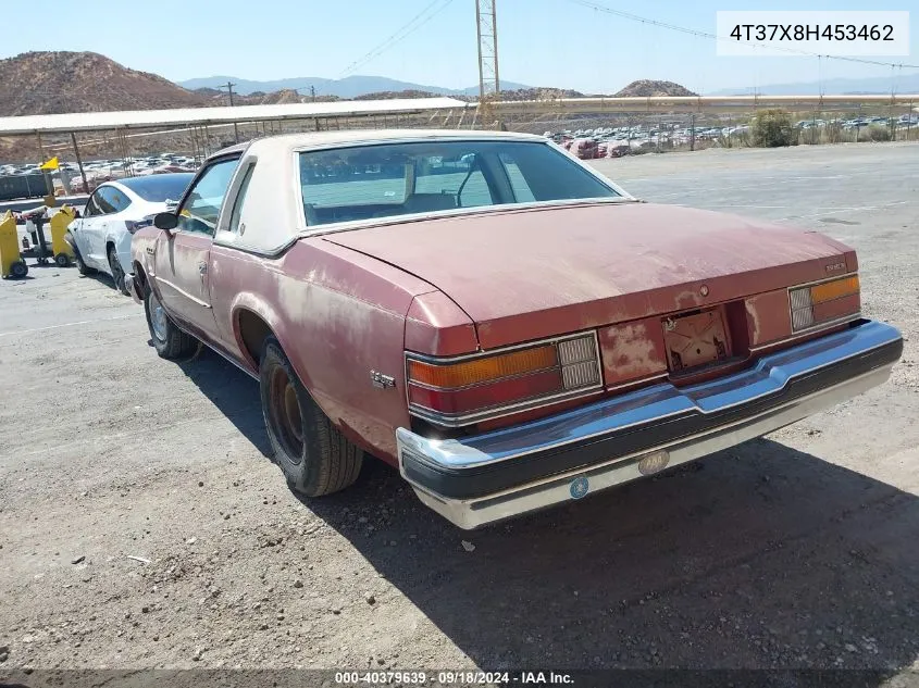 1978 Buick Lesabre VIN: 4T37X8H453462 Lot: 40379639