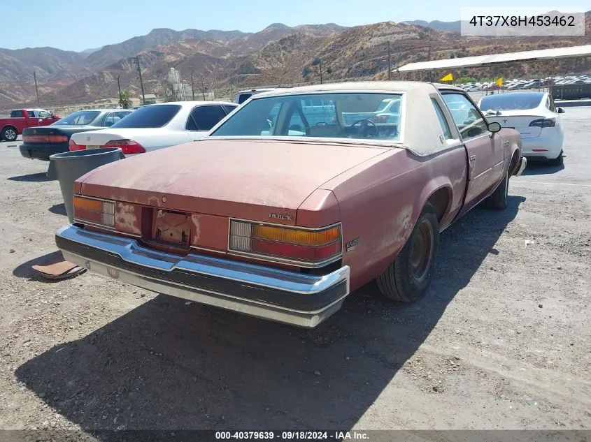 1978 Buick Lesabre VIN: 4T37X8H453462 Lot: 40379639