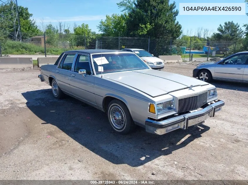 1984 Buick Lesabre Limited VIN: 1G4AP69A4EX426590 Lot: 39725943