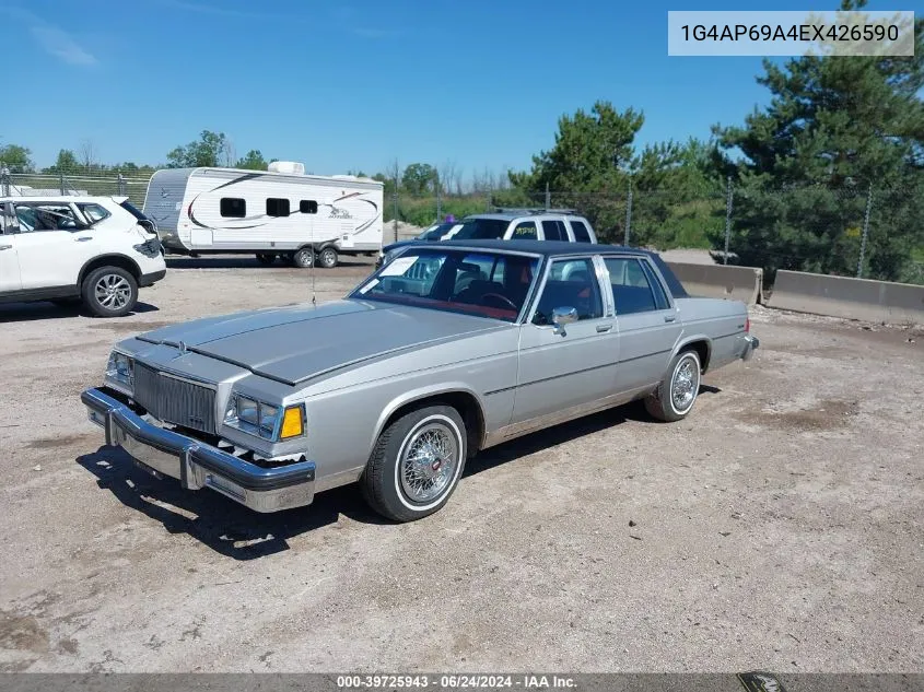 1984 Buick Lesabre Limited VIN: 1G4AP69A4EX426590 Lot: 39725943