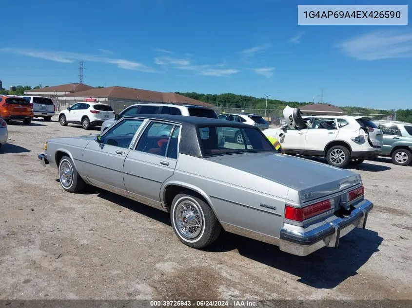 1984 Buick Lesabre Limited VIN: 1G4AP69A4EX426590 Lot: 39725943