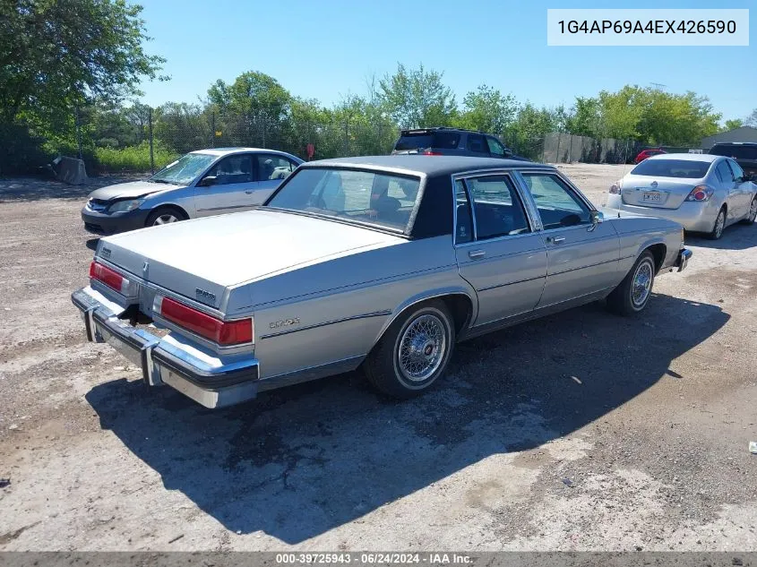 1984 Buick Lesabre Limited VIN: 1G4AP69A4EX426590 Lot: 39725943