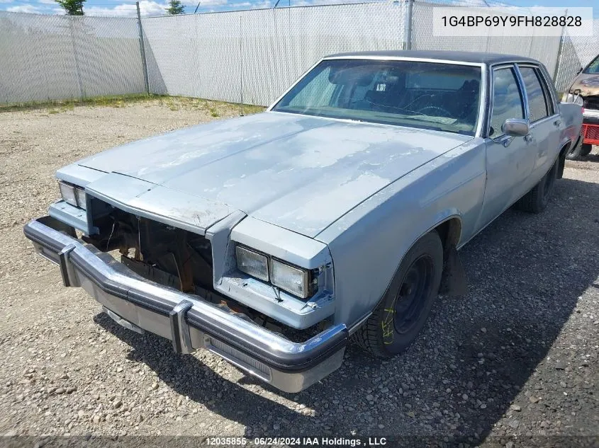 1985 Buick Lesabre Limited VIN: 1G4BP69Y9FH828828 Lot: 12035855