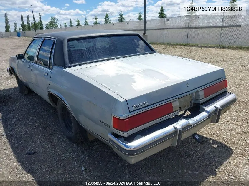 1G4BP69Y9FH828828 1985 Buick Lesabre Limited