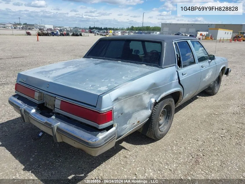 1985 Buick Lesabre Limited VIN: 1G4BP69Y9FH828828 Lot: 12035855