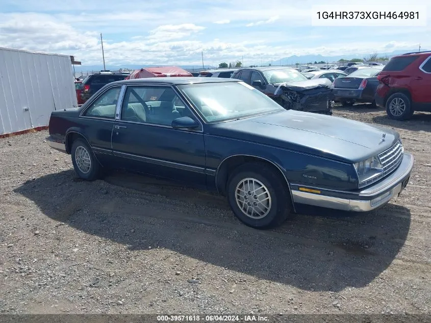 1G4HR373XGH464981 1986 Buick Lesabre Limited