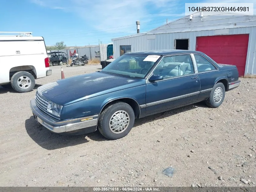 1G4HR373XGH464981 1986 Buick Lesabre Limited