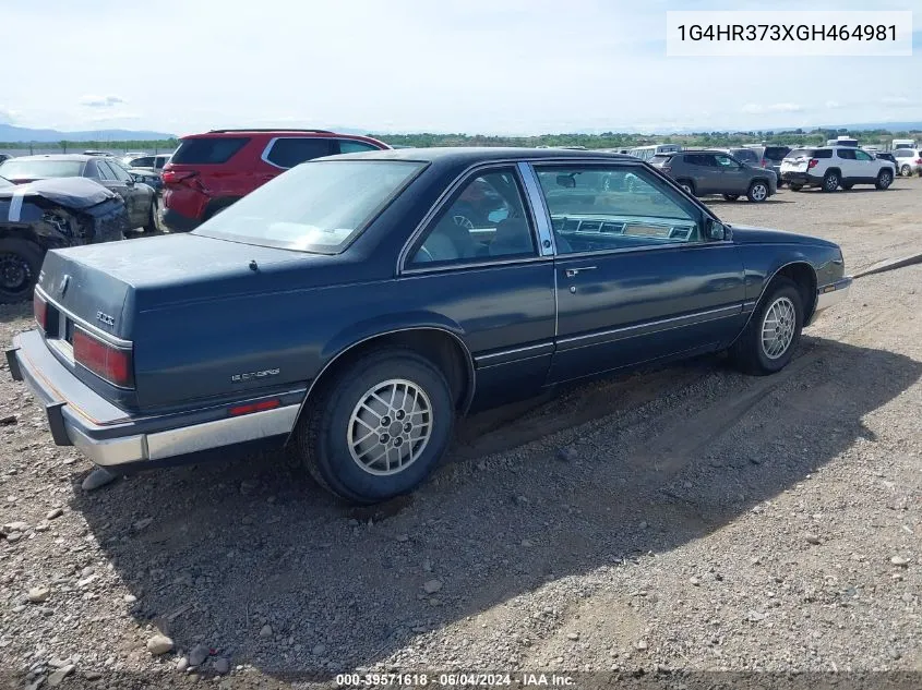 1986 Buick Lesabre Limited VIN: 1G4HR373XGH464981 Lot: 39571618