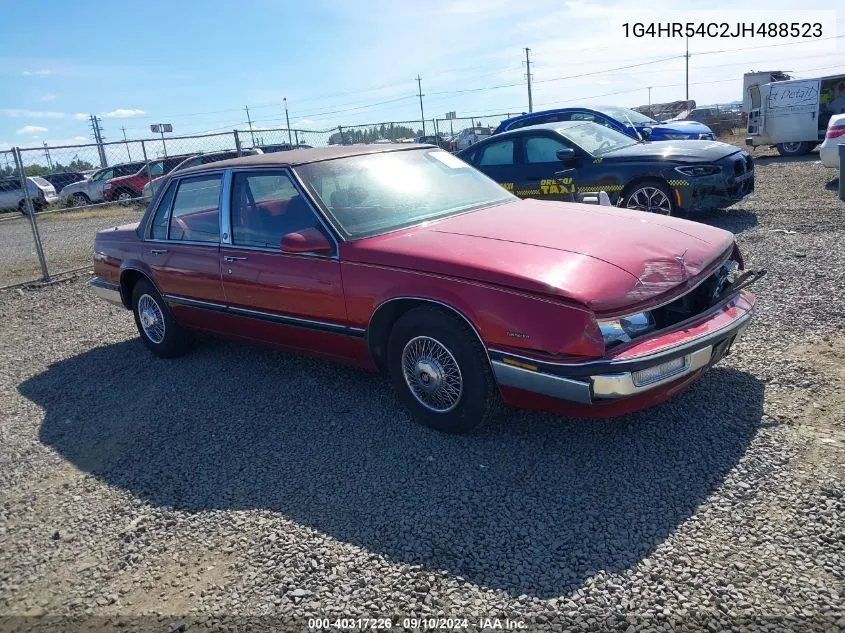 1988 Buick Lesabre Limited VIN: 1G4HR54C2JH488523 Lot: 40317226