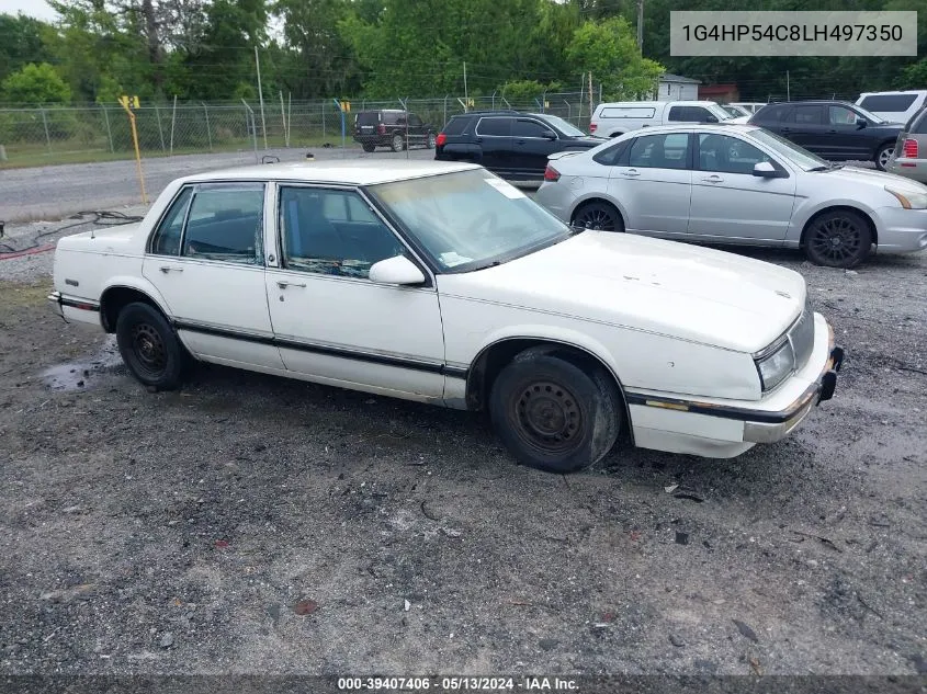 1990 Buick Lesabre Custom VIN: 1G4HP54C8LH497350 Lot: 39407406