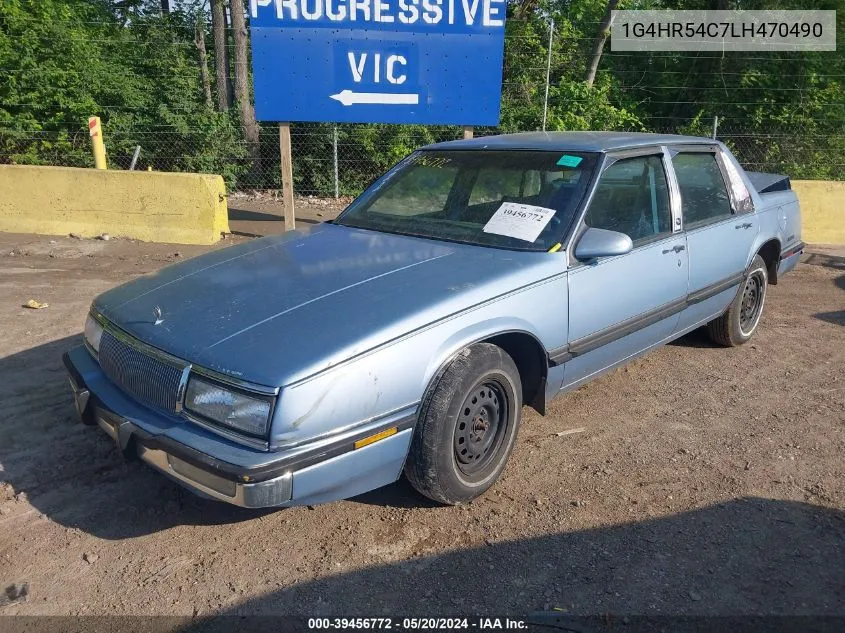 1990 Buick Lesabre Limited VIN: 1G4HR54C7LH470490 Lot: 39456772