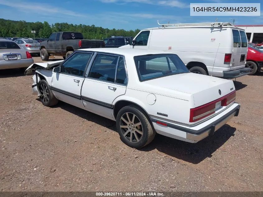 1991 Buick Lesabre Limited VIN: 1G4HR54C9MH423236 Lot: 39620711