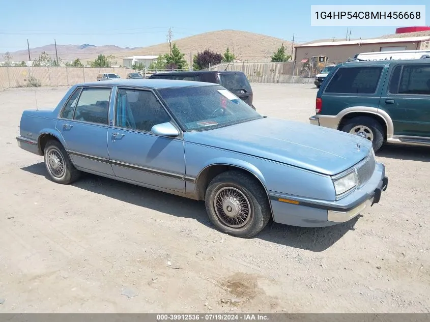 1991 Buick Lesabre Custom VIN: 1G4HP54C8MH456668 Lot: 39912536