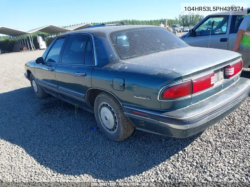 1993 Buick Lesabre Limited VIN: 1G4HR53L5PH439374 Lot: 39417597