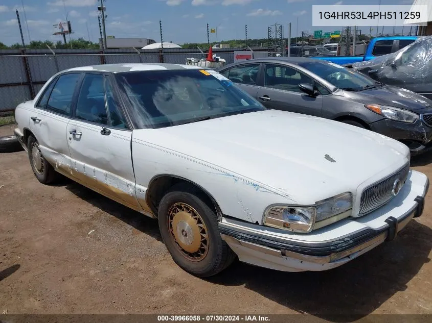 1993 Buick Lesabre Limited VIN: 1G4HR53L4PH511259 Lot: 39966058