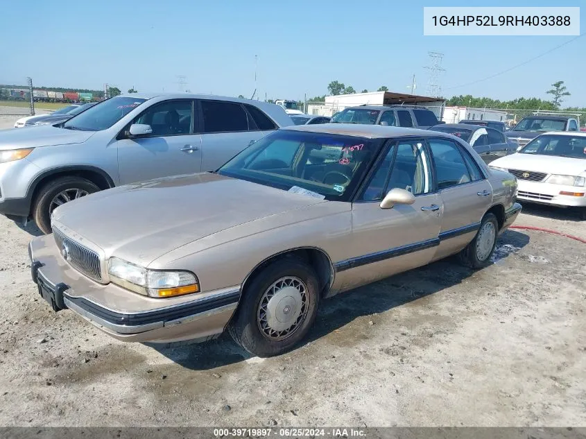 1994 Buick Lesabre Custom VIN: 1G4HP52L9RH403388 Lot: 39719897