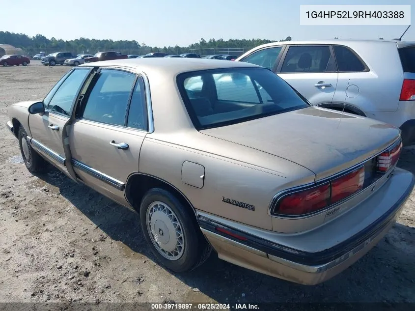 1994 Buick Lesabre Custom VIN: 1G4HP52L9RH403388 Lot: 39719897