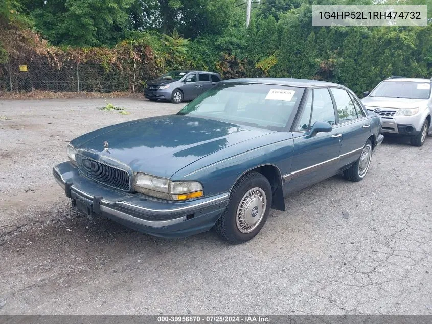 1994 Buick Lesabre Custom VIN: 1G4HP52L1RH474732 Lot: 39956870