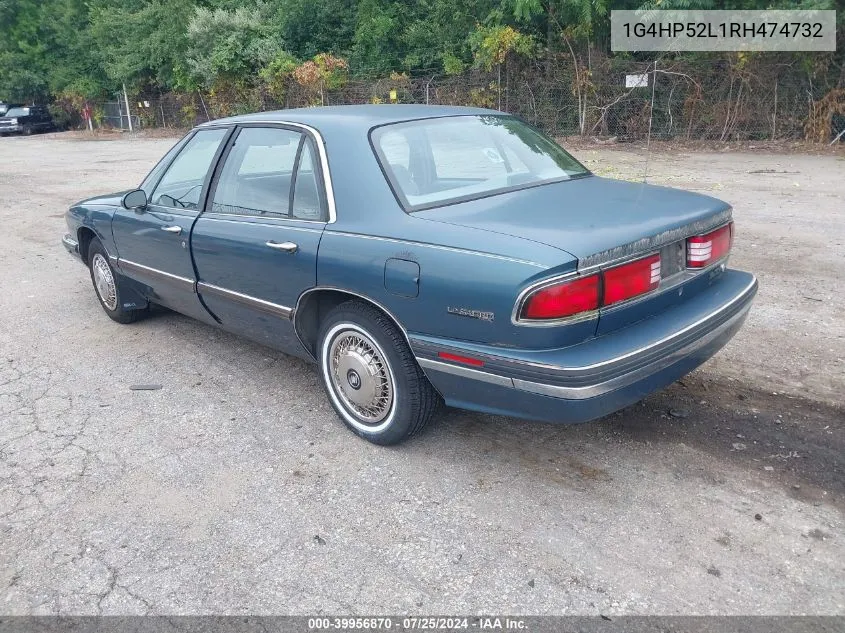 1994 Buick Lesabre Custom VIN: 1G4HP52L1RH474732 Lot: 39956870