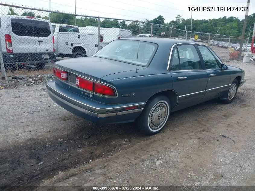 1994 Buick Lesabre Custom VIN: 1G4HP52L1RH474732 Lot: 39956870