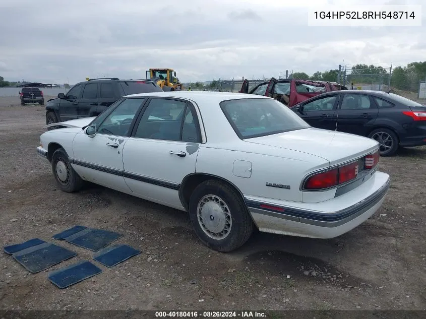 1994 Buick Lesabre Custom VIN: 1G4HP52L8RH548714 Lot: 40180416