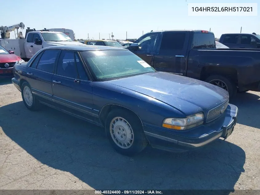 1G4HR52L6RH517021 1994 Buick Lesabre Limited