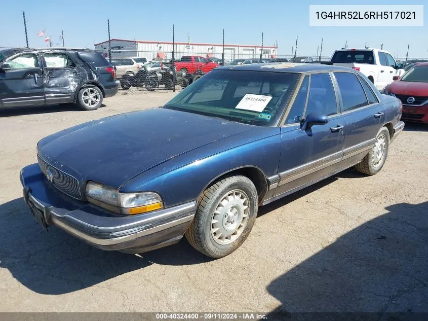 1G4HR52L6RH517021 1994 Buick Lesabre Limited