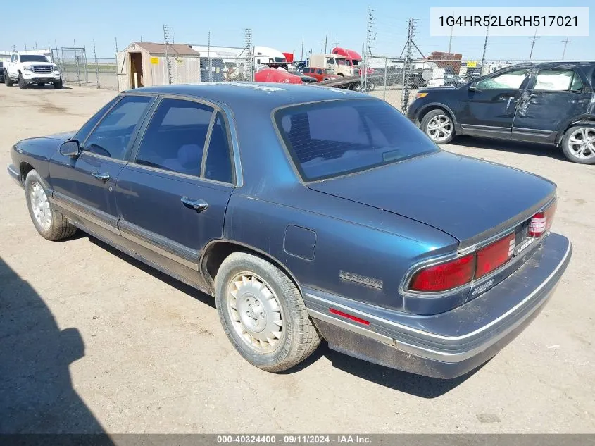 1G4HR52L6RH517021 1994 Buick Lesabre Limited