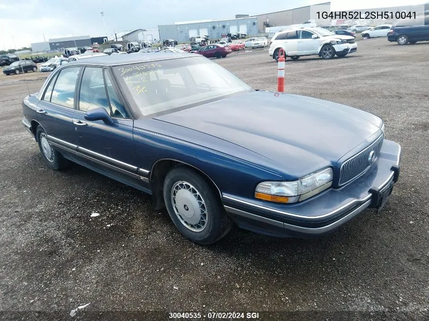 1995 Buick Lesabre Limited VIN: 1G4HR52L2SH510041 Lot: 30040535