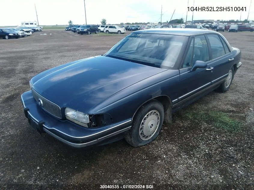 1995 Buick Lesabre Limited VIN: 1G4HR52L2SH510041 Lot: 30040535