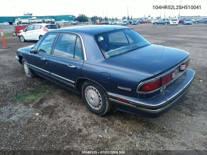 1995 Buick Lesabre Limited VIN: 1G4HR52L2SH510041 Lot: 30040535