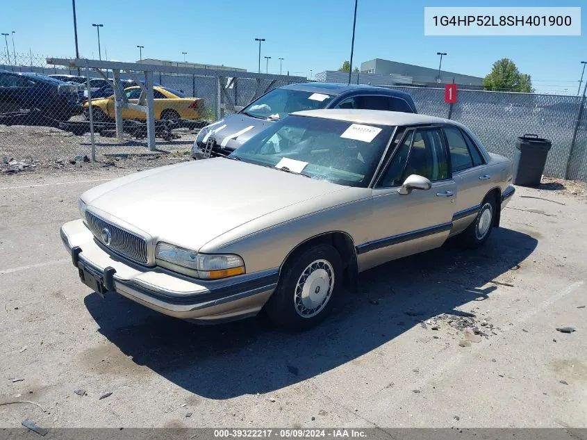 1995 Buick Lesabre Custom VIN: 1G4HP52L8SH401900 Lot: 39322217