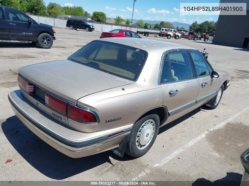 1995 Buick Lesabre Custom VIN: 1G4HP52L8SH401900 Lot: 39322217