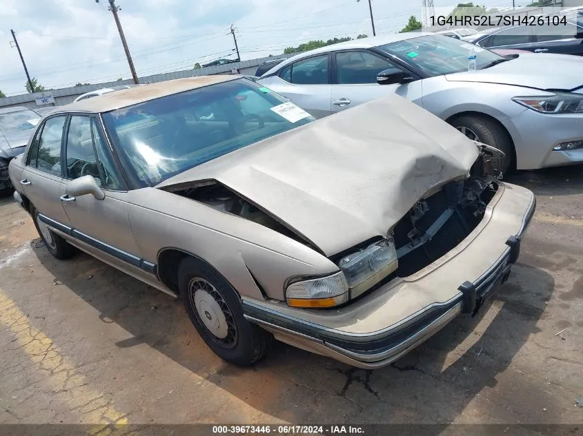 1G4HR52L7SH426104 1995 Buick Lesabre Limited