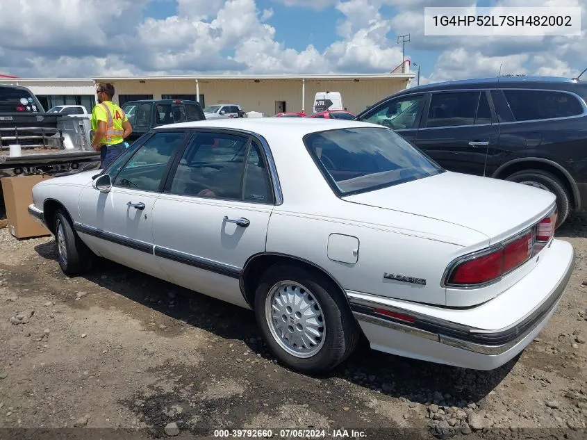 1995 Buick Lesabre Custom VIN: 1G4HP52L7SH482002 Lot: 39792660