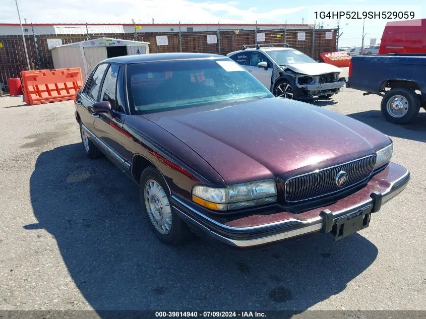 1995 Buick Lesabre Custom VIN: 1G4HP52L9SH529059 Lot: 39814940