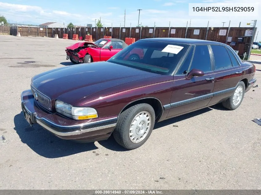 1995 Buick Lesabre Custom VIN: 1G4HP52L9SH529059 Lot: 39814940