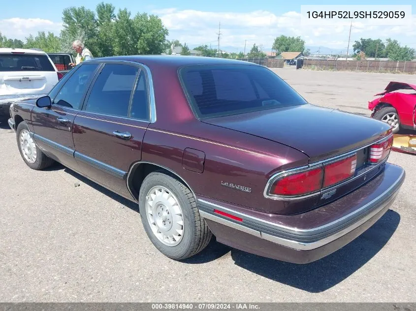 1995 Buick Lesabre Custom VIN: 1G4HP52L9SH529059 Lot: 39814940