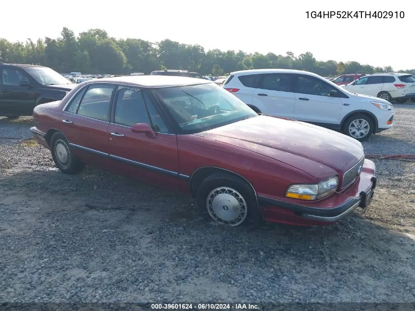 1996 Buick Lesabre Custom VIN: 1G4HP52K4TH402910 Lot: 39601624