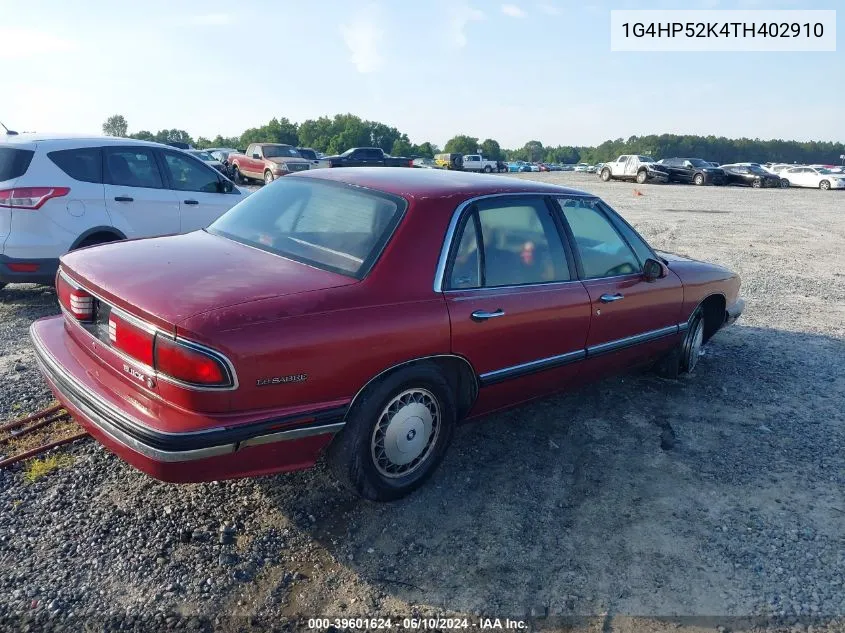 1996 Buick Lesabre Custom VIN: 1G4HP52K4TH402910 Lot: 39601624