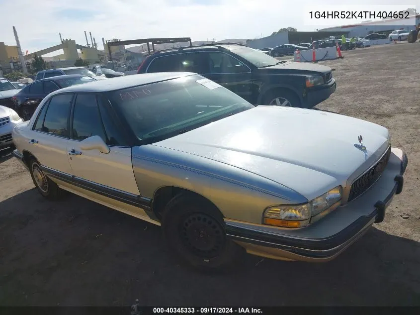 1996 Buick Lesabre Limited VIN: 1G4HR52K4TH404652 Lot: 40345333