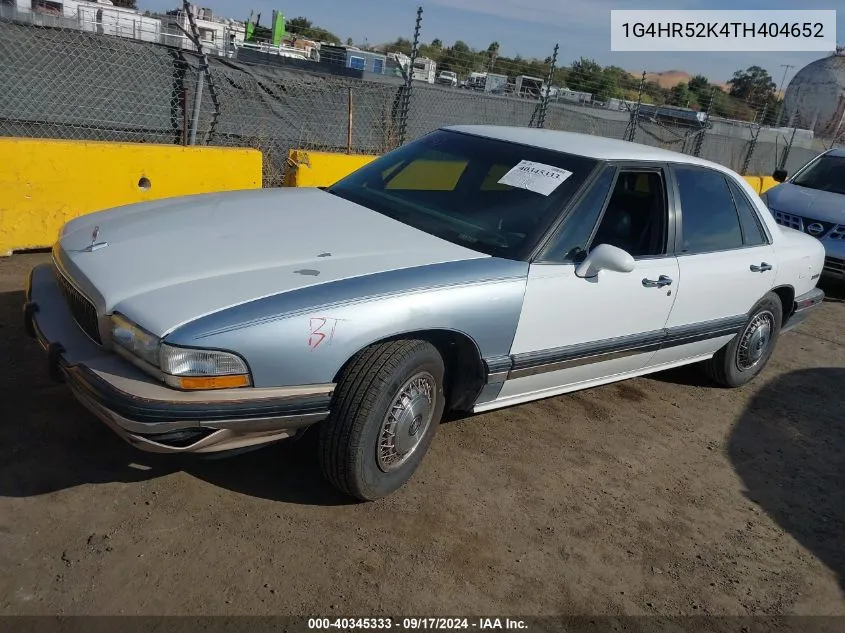 1G4HR52K4TH404652 1996 Buick Lesabre Limited