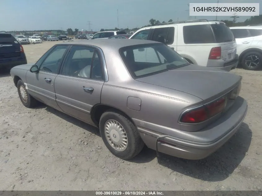 1G4HR52K2VH589092 1997 Buick Lesabre Limited