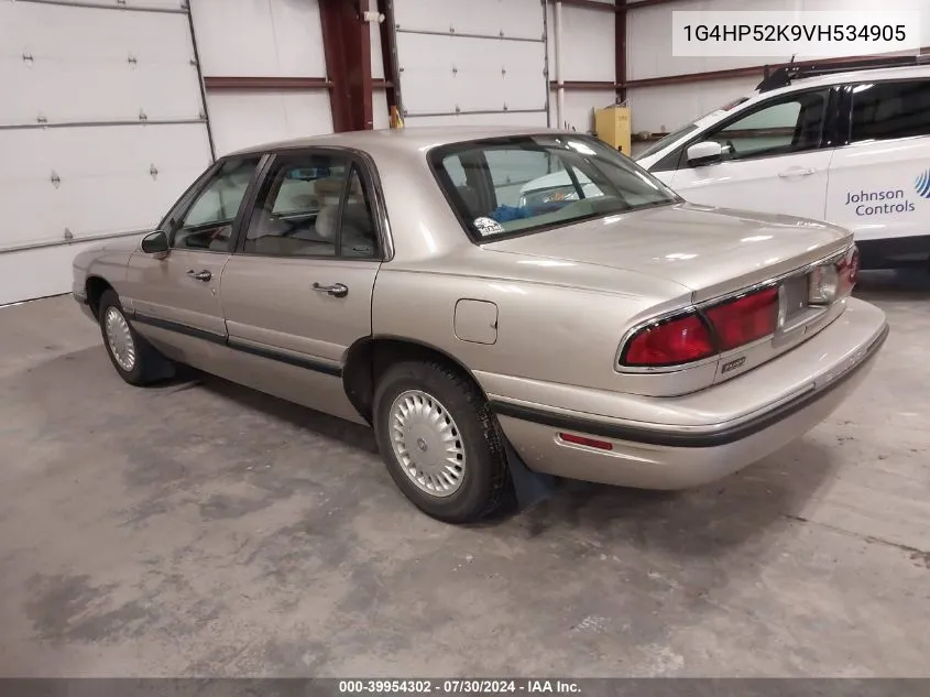 1997 Buick Lesabre Custom VIN: 1G4HP52K9VH534905 Lot: 39954302